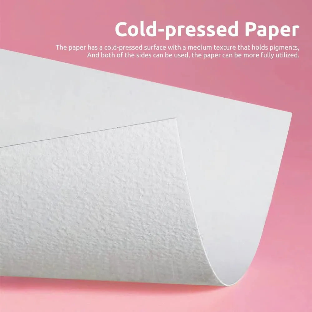 Paul Rubens Professional Watercolor Paper 20 Sheets 100 Cotton