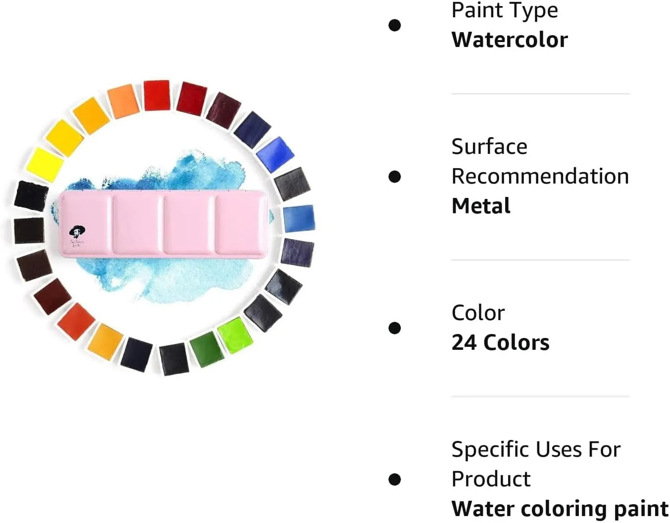 Paul Rubens Watercolor Paint Set Artist Grade