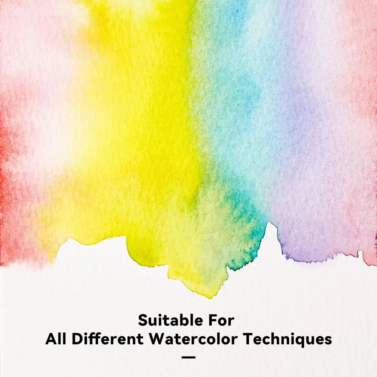 Paul Rubens Portable Watercolor Paper 20 Sheets 50 Cotton