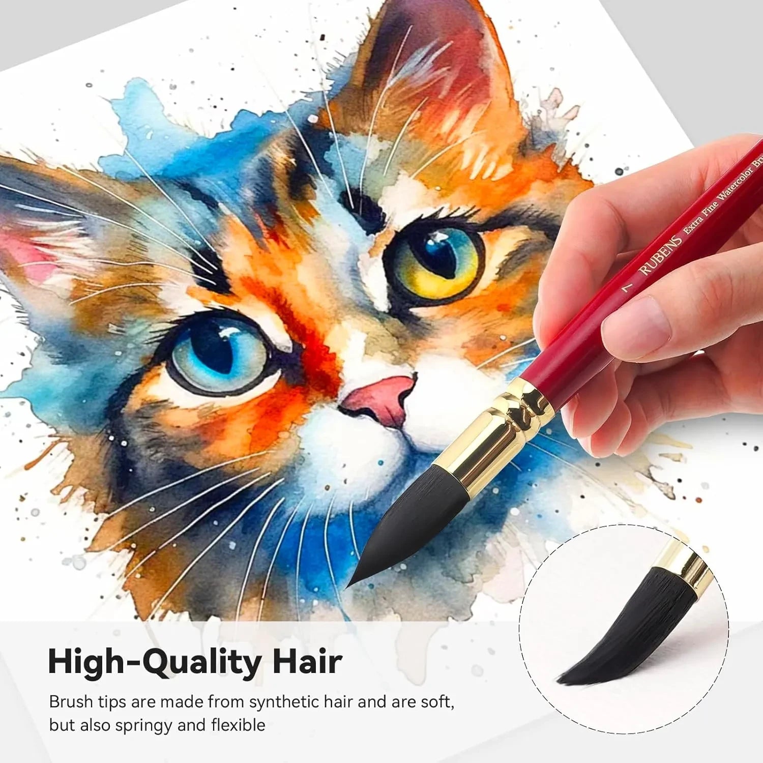 Paul Rubens Professional Watercolor Paint Set Bundle Set 24 Colors