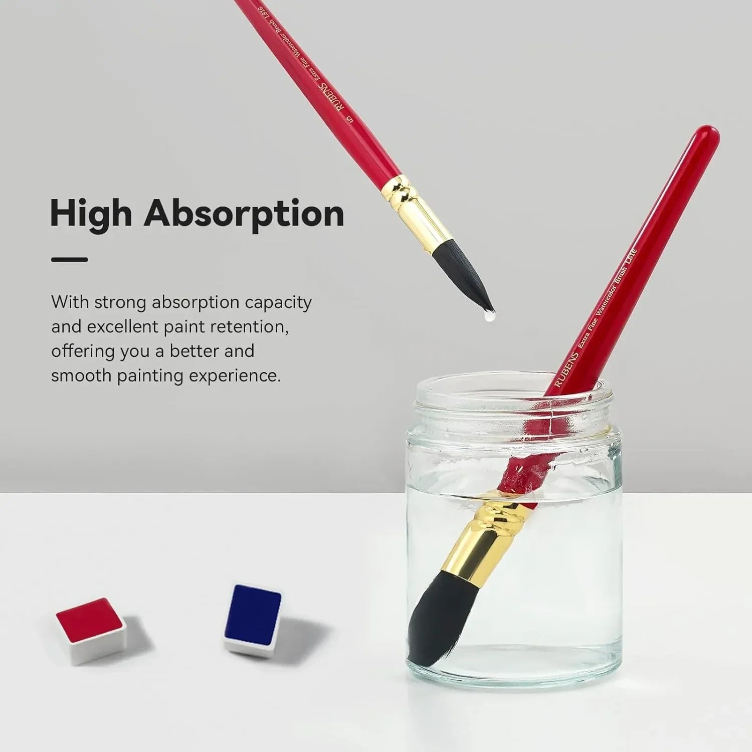 Paul Rubens Watercolor Paint 24 Vivid Floral Colors 1 3 5 7 Synthet