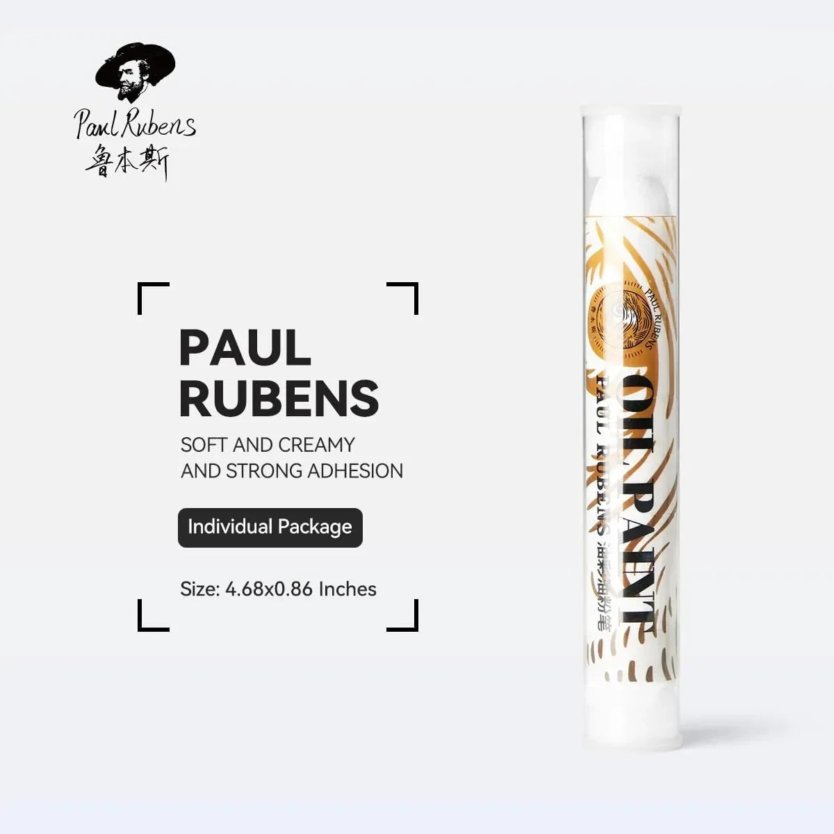 Paul Rubens 12 Vibrant Colors Extra Large Oil Pastels Set A 60g Ext (+ Black Set)