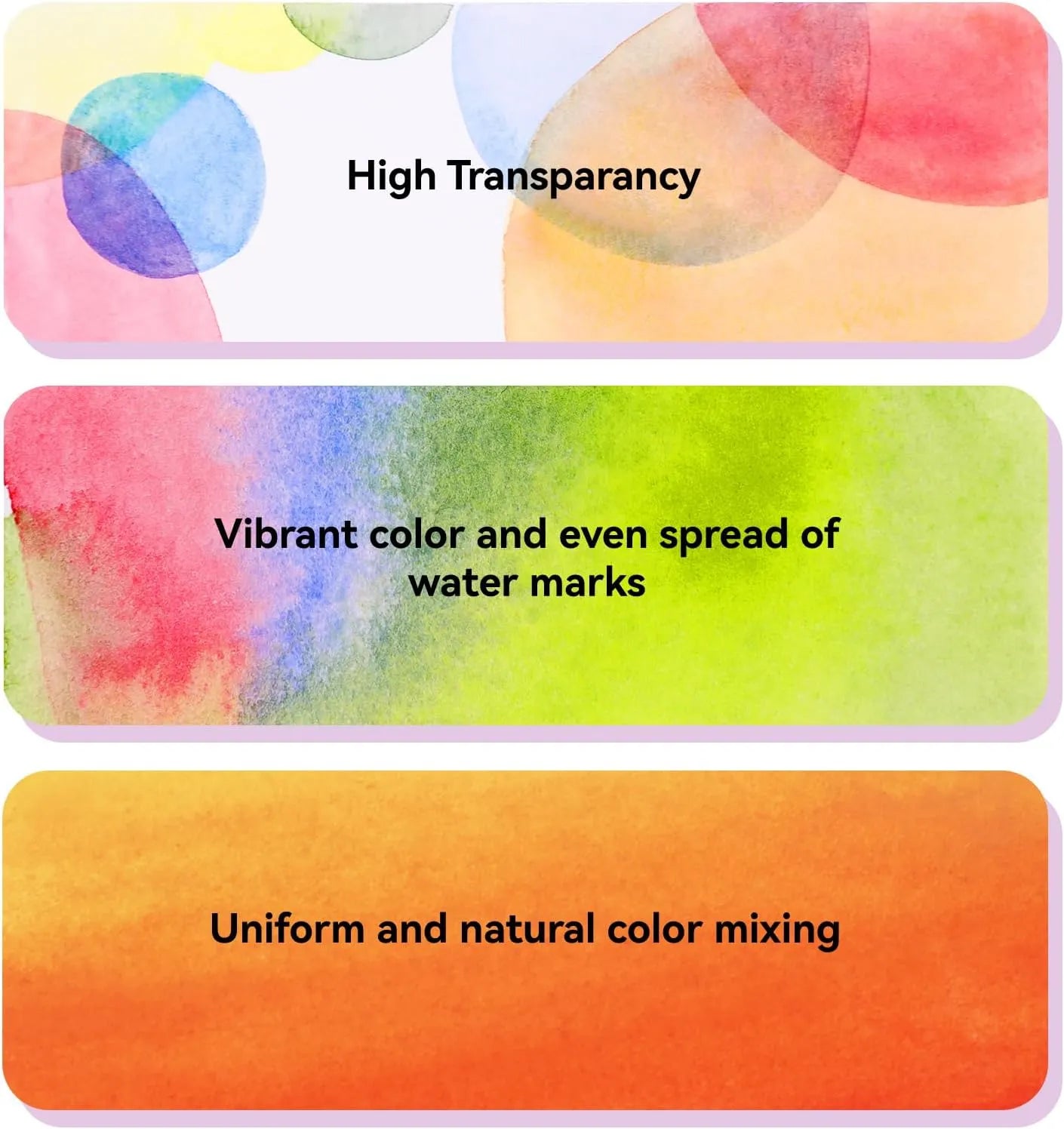 Paul Rubens Professional Watercolor Paint Set 12 Colors