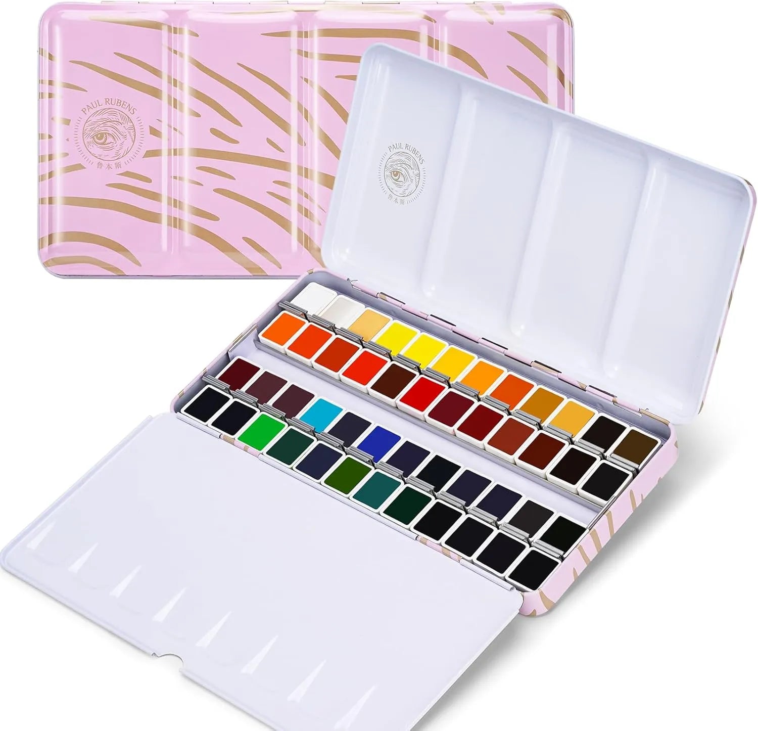 Paul Rubens Professional Watercolor Paint Set 48 Colors
