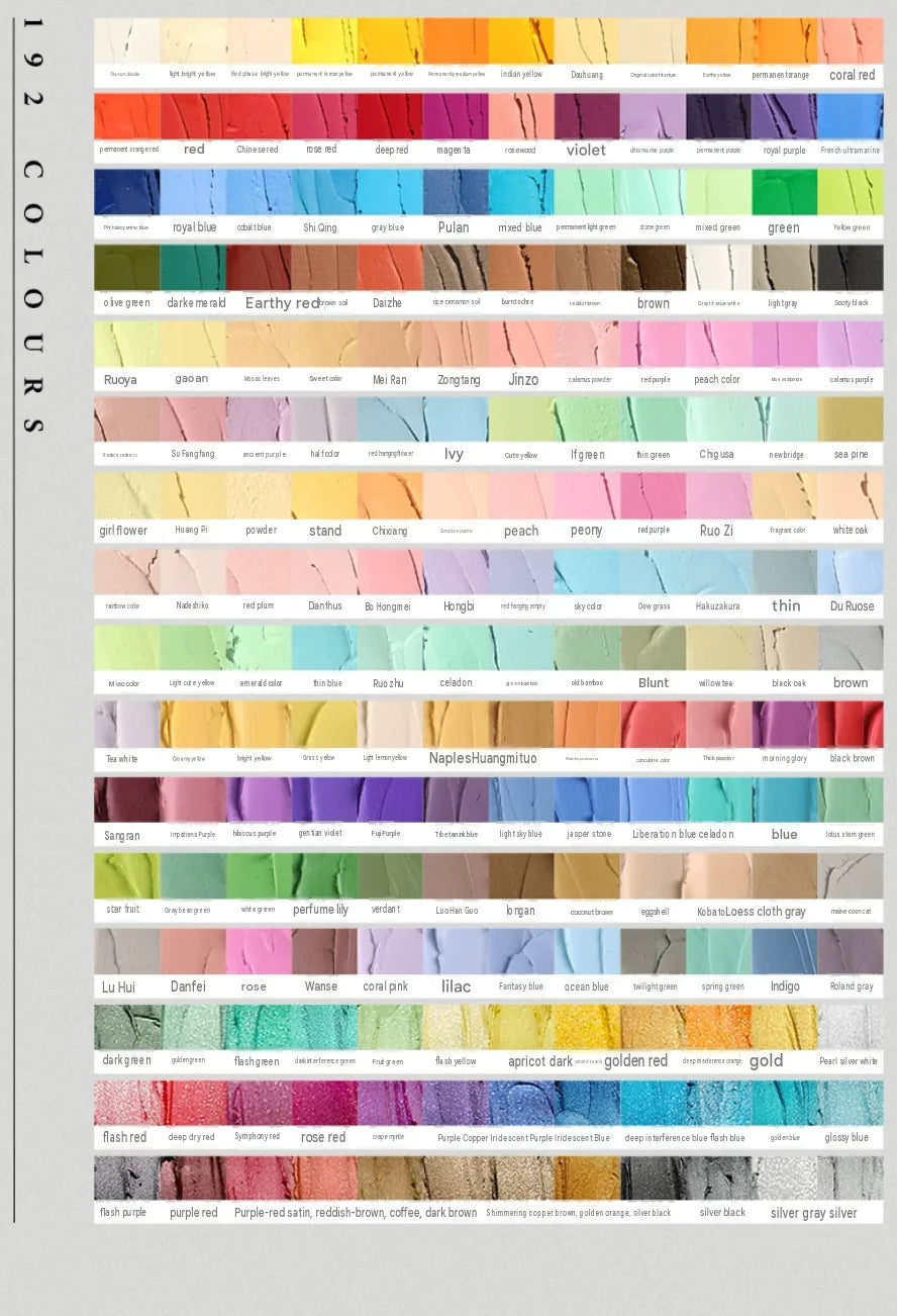 Paul Rubens Grand Artist Oil Pastel Set 192 Professional Colors