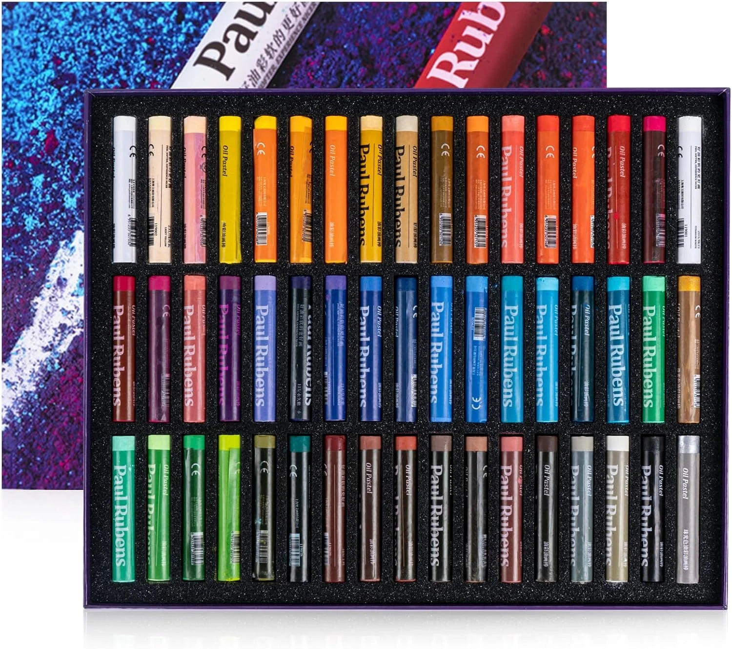 Paul Rubens Oil Pastel Set 49 Colors