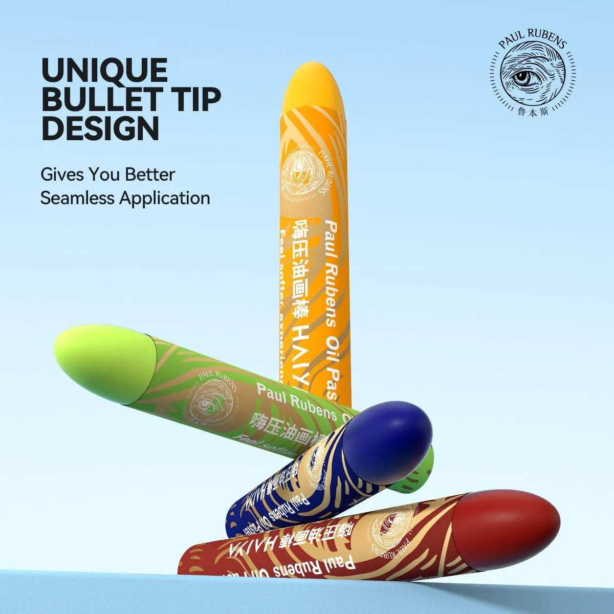 Paul Rubens Oil Pastel Set Bundle Set 72 Colors