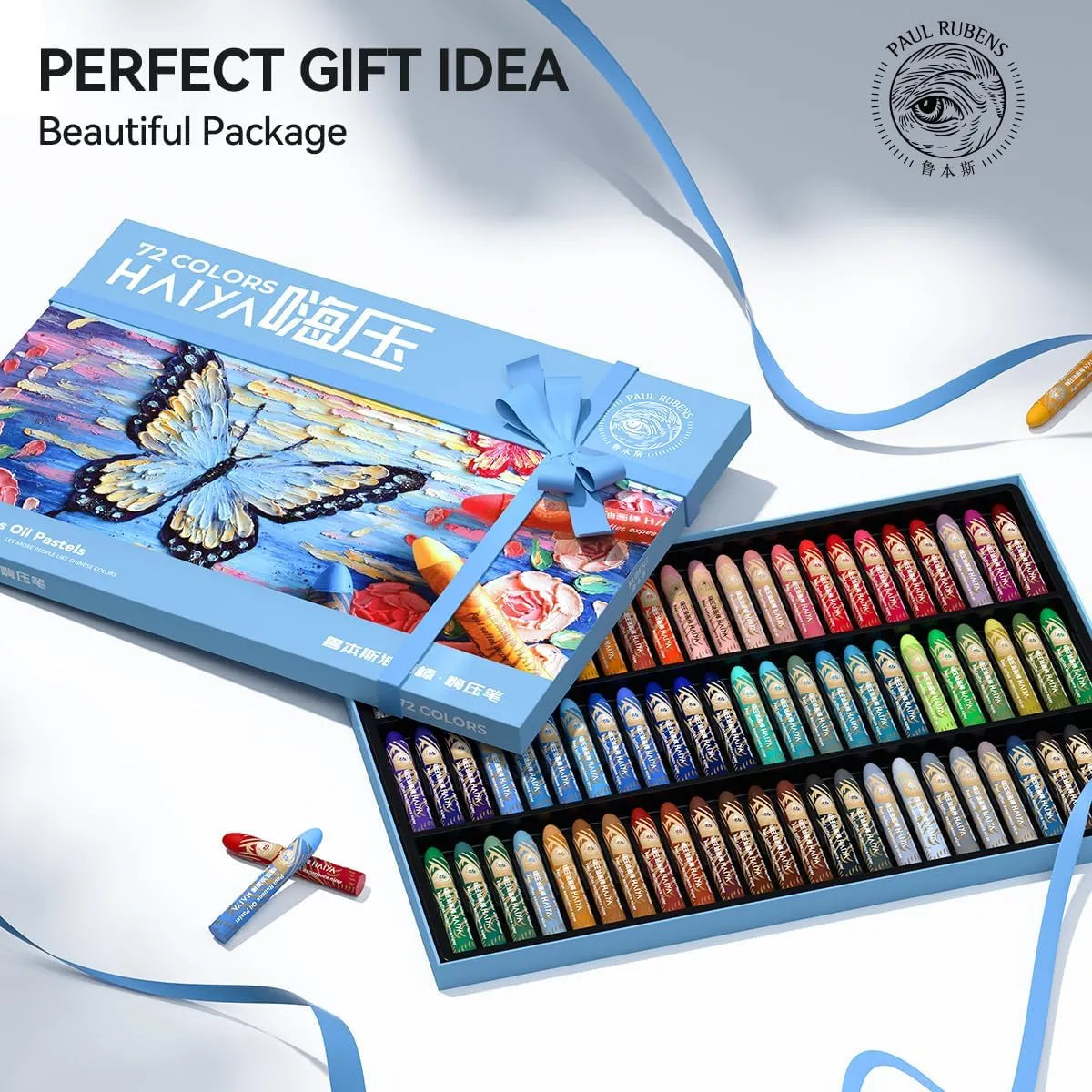 Paul Rubens Oil Pastel Set Bundle Set 72 Colors