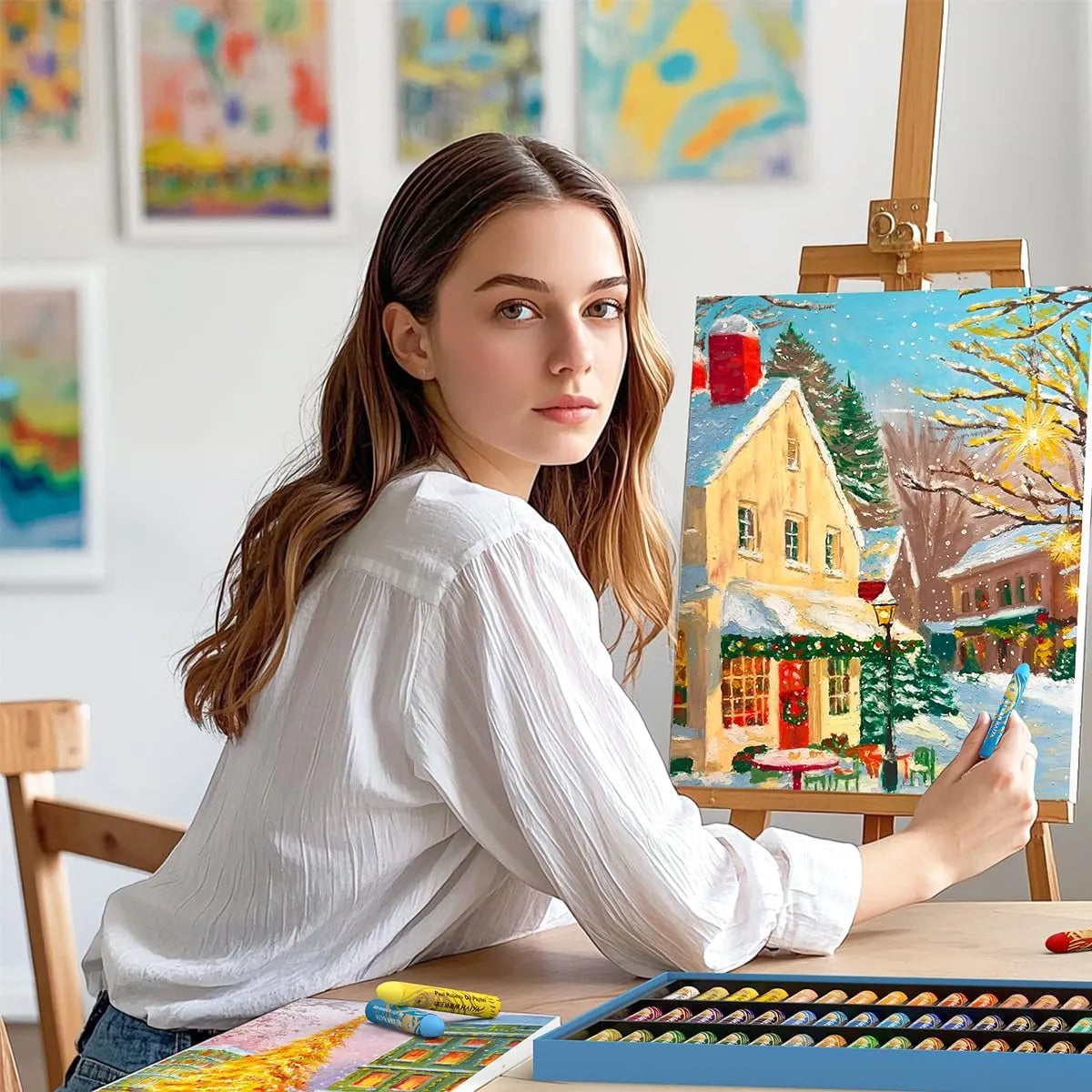 Paul Rubens Oil Pastel Set Bundle Set 72 Colors