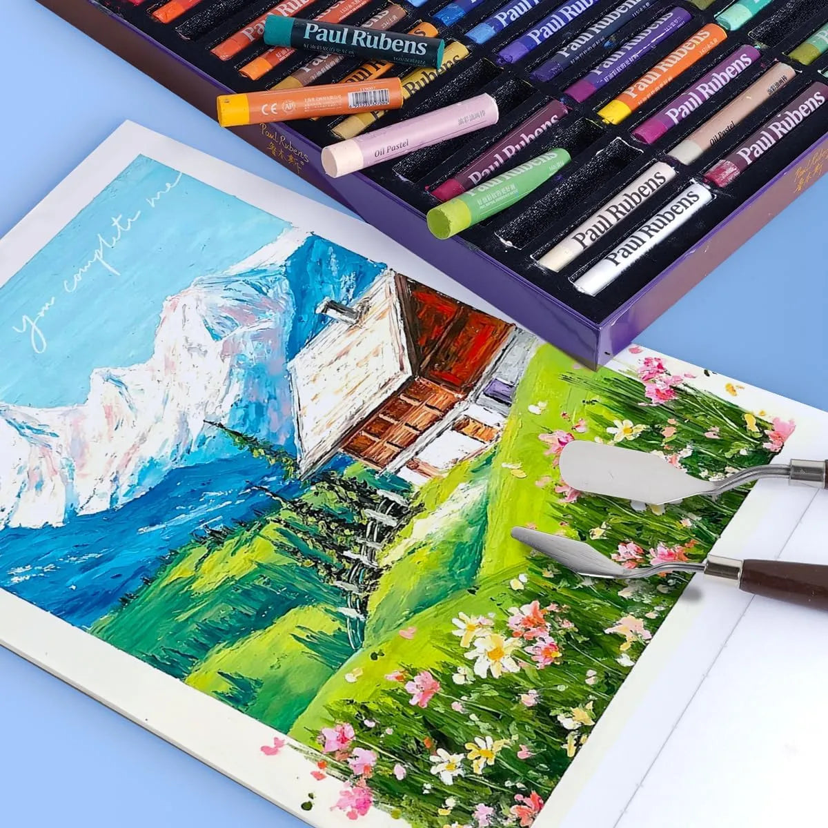 Paul Rubens Oil Pastel Set 49 Colors