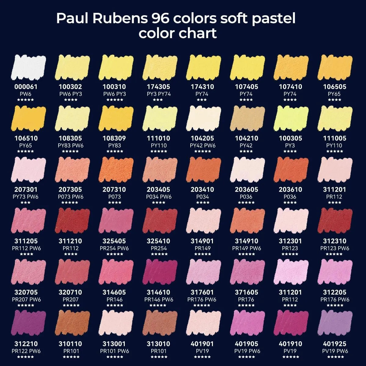 Paul Rubens Professional Soft Pastels