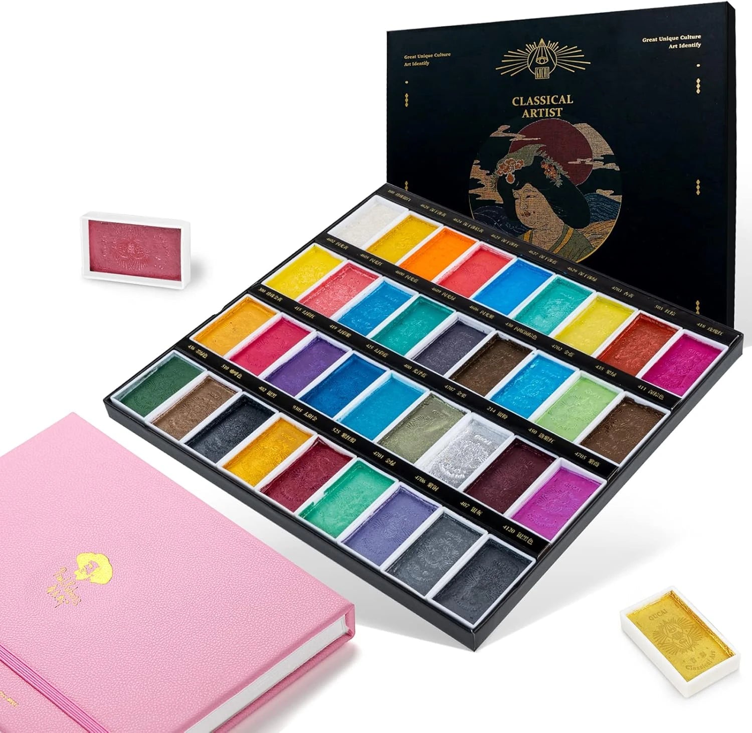 Paul Rubens Watercolor Paint Set (Block)