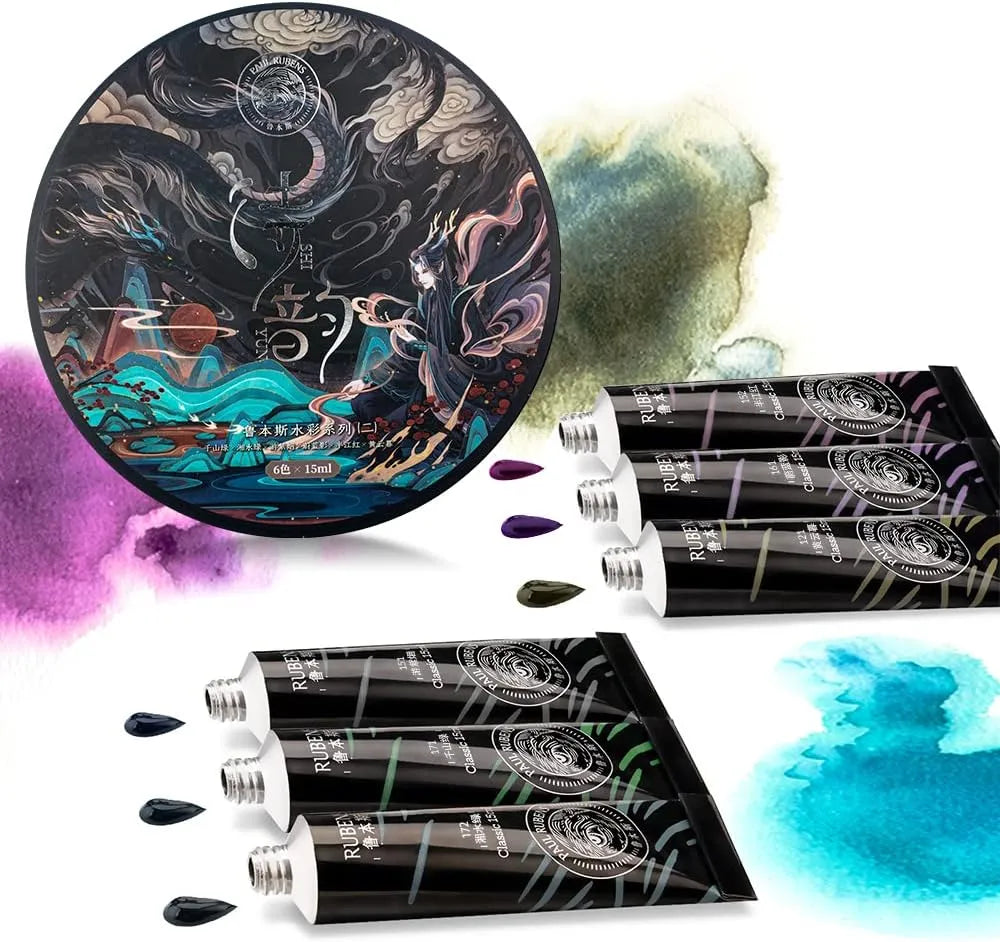 Paul Rubens Watercolor Paint Set Bundle Set 15ml