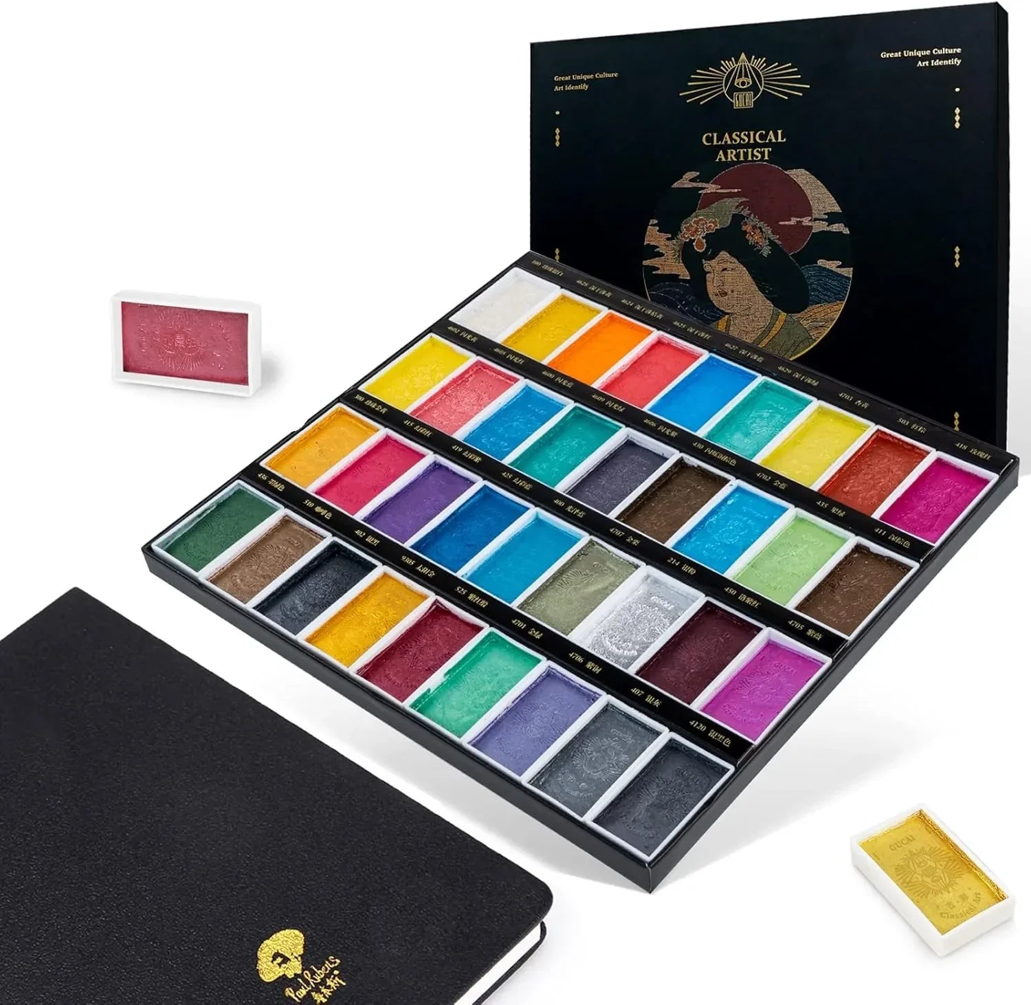 Paul Rubens Art Supplies Watercolor Paper 36 Classical Pearlescent