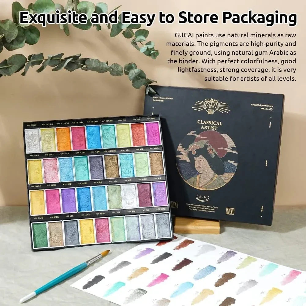 Paul Rubens Art Supplies Watercolor Paper 36 Classical Pearlescent