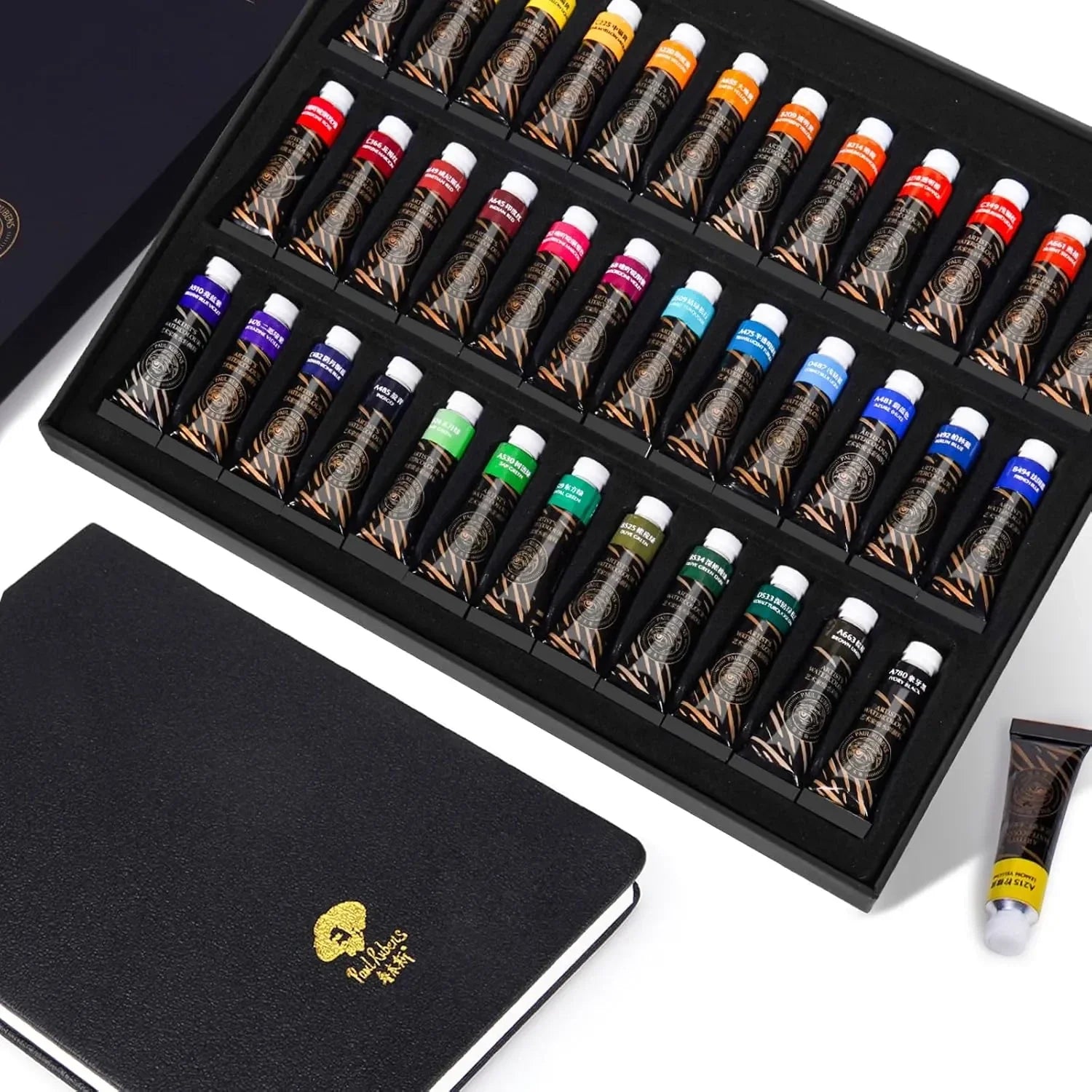 Paul Rubens Artist Watercolor Paint Set, 36 Colors 5ml