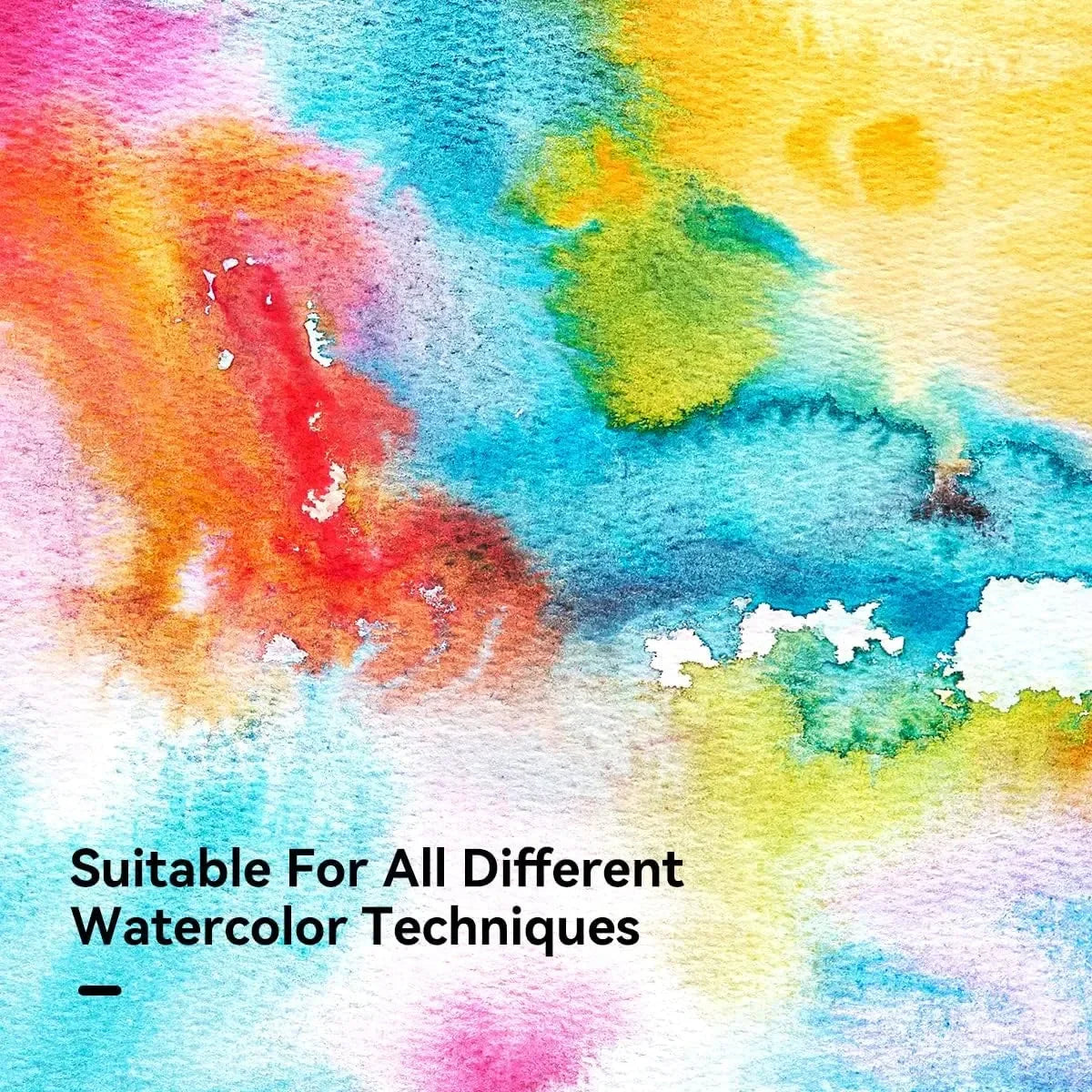 Paul Rubens Professional Watercolor Paint Set 24 Colors 60 Sheets