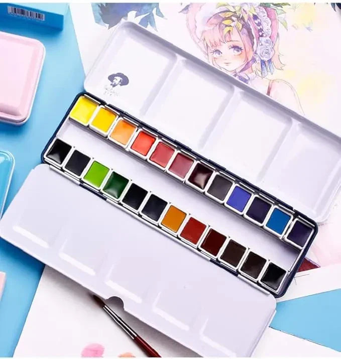 Paul Rubens Professional Watercolor Paint Set Artist Grade