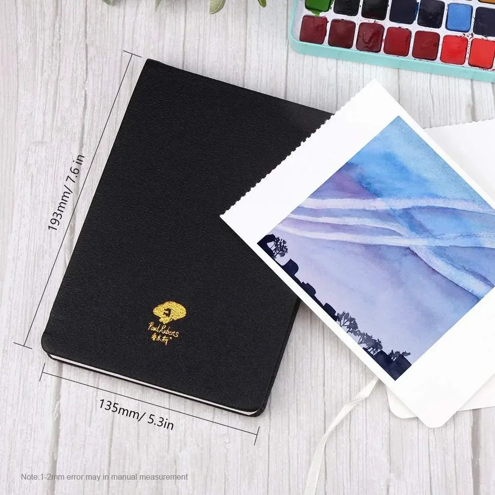 Paul Rubens Acid-Free Watercolor Paper 40 Sheets 100 Cotton (Hot Press Journal)
