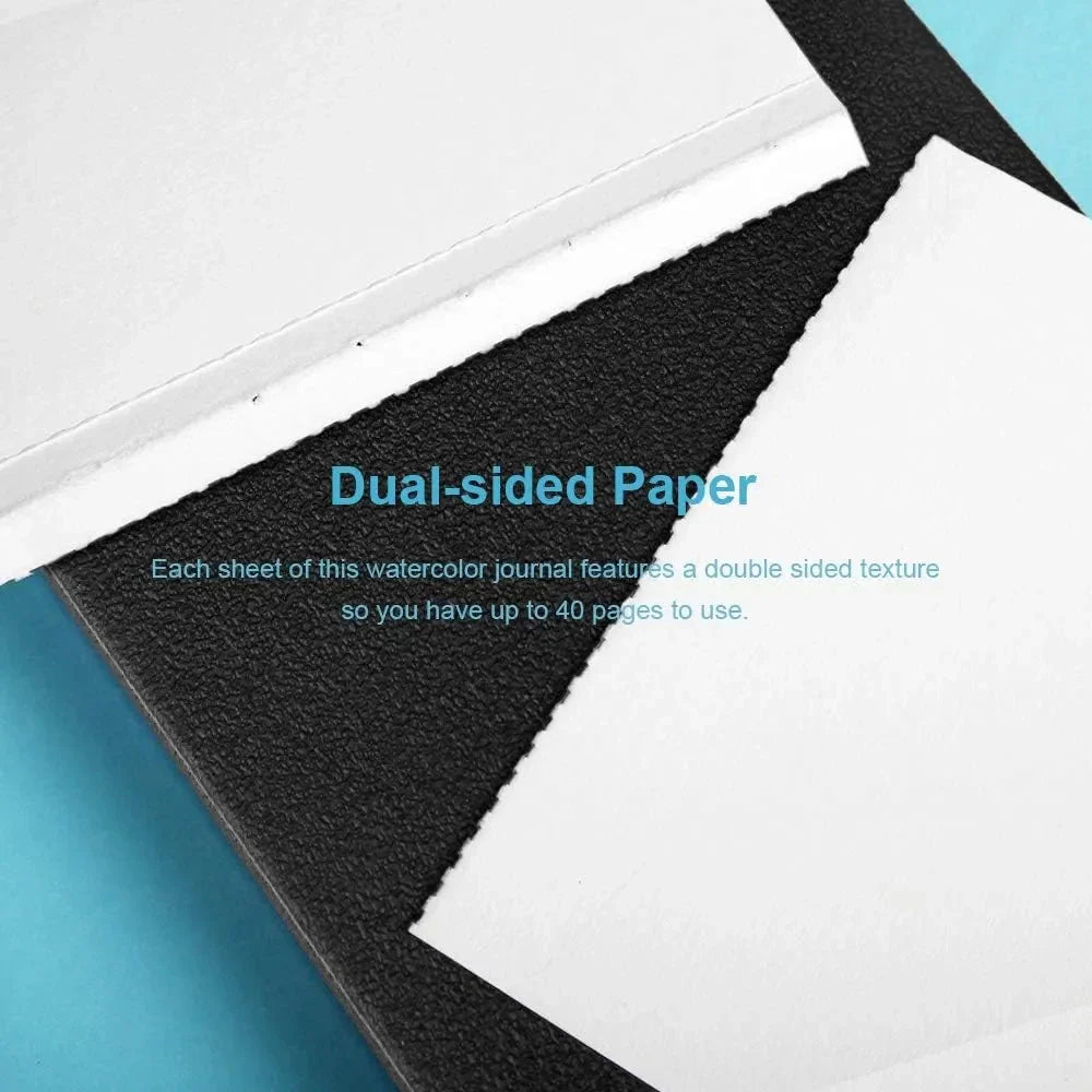 Paul Rubens Acid-Free Watercolor Paper 40 Sheets 100 Cotton (Hot Press Journal)