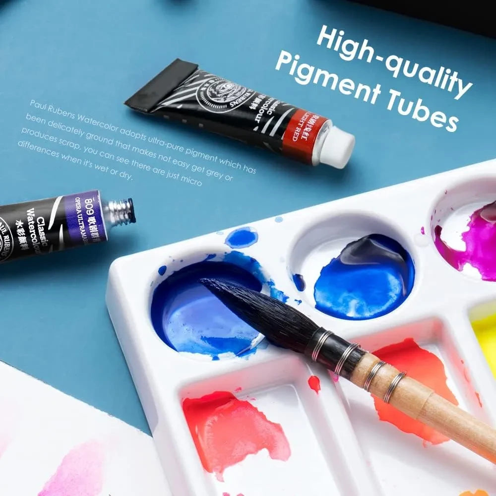 Paul Rubens Watercolor Paint Set 14 Colors 5ml (Neon Tubes)