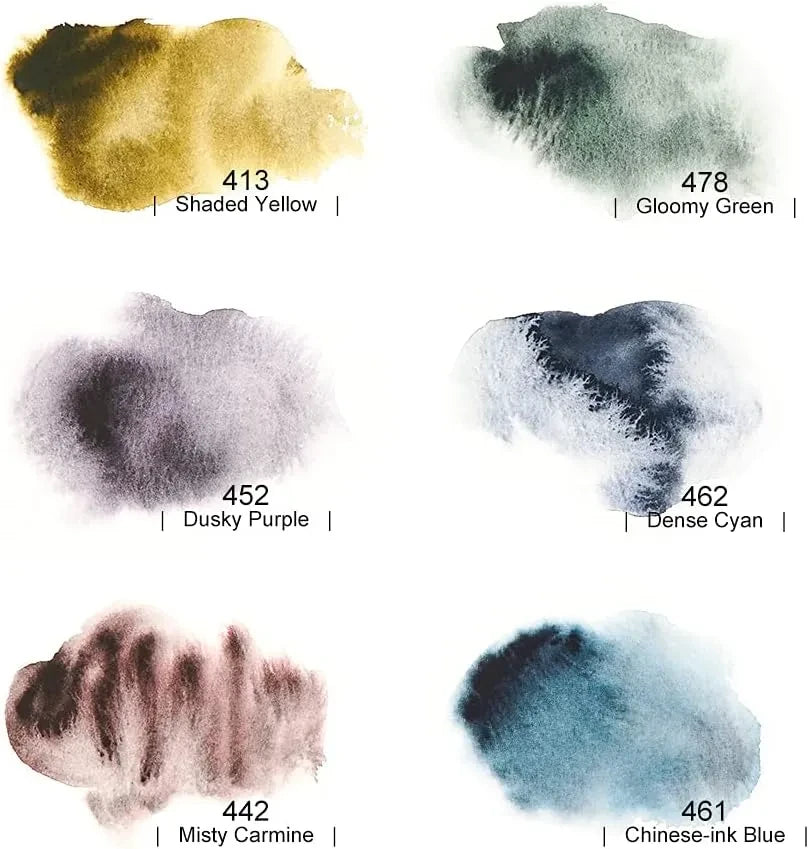 Paul Rubens Granulation Series Watercolor Set