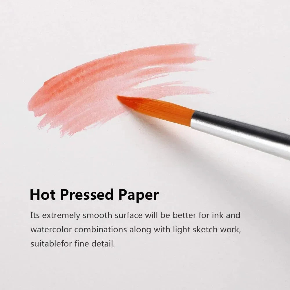 Paul Rubens 36 GUCAI Watercolor Paint Set and a Watercolor Paper Bl