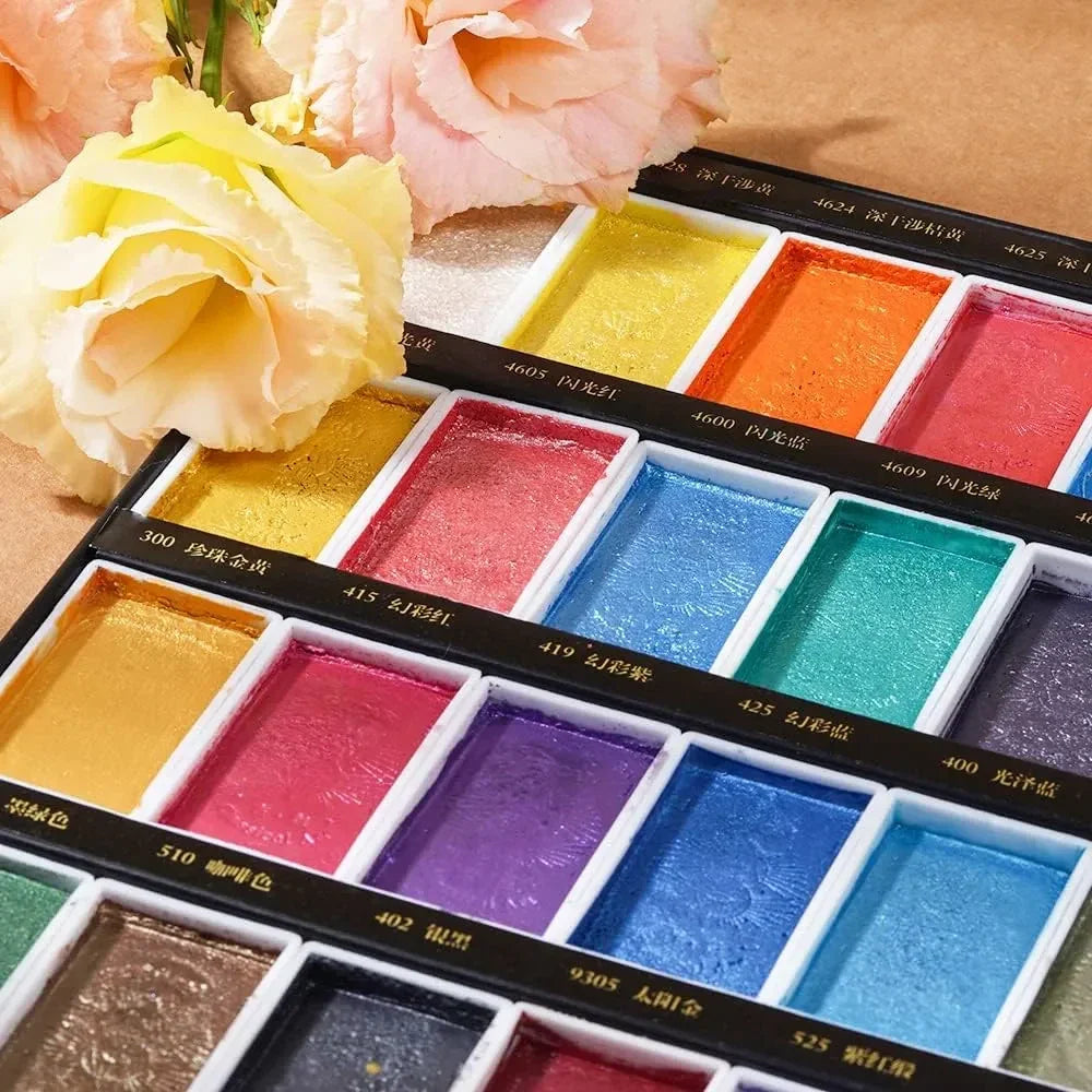 Paul Rubens Watercolor Paint Set (Gucai)