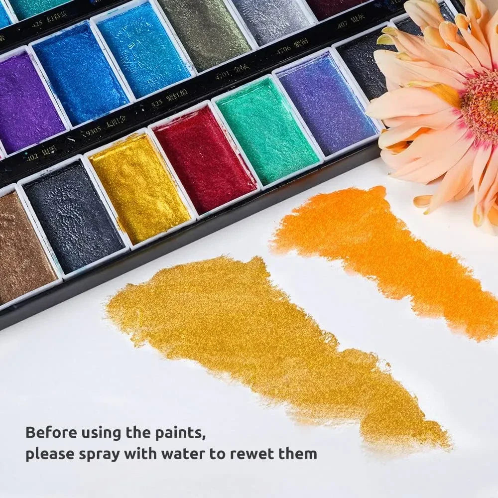 Paul Rubens Watercolor Paint Set (Gucai) #2573